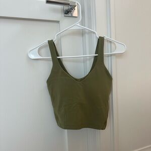 lululemon green align tank